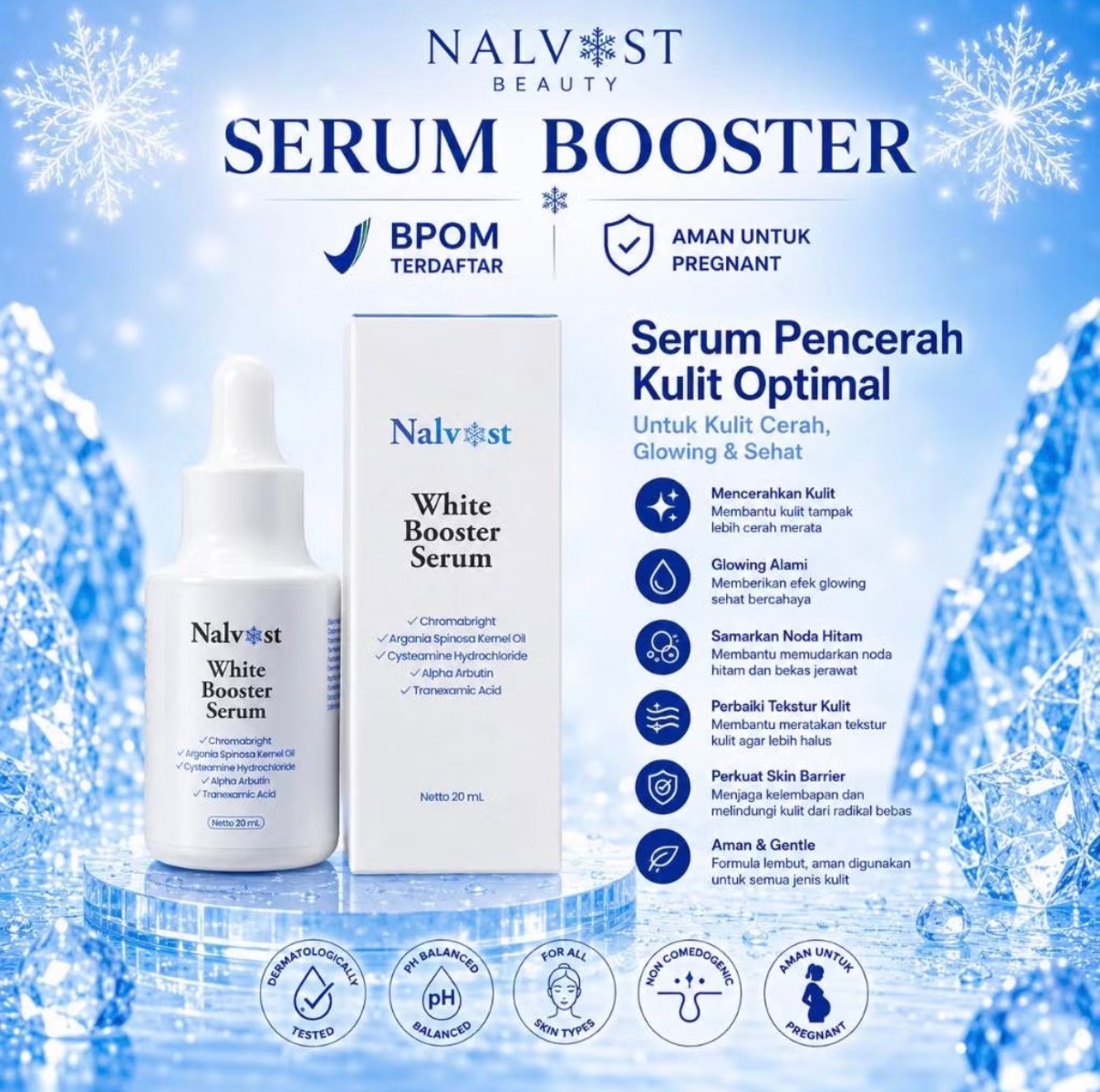 White Booster Serum Nalvost Beauty