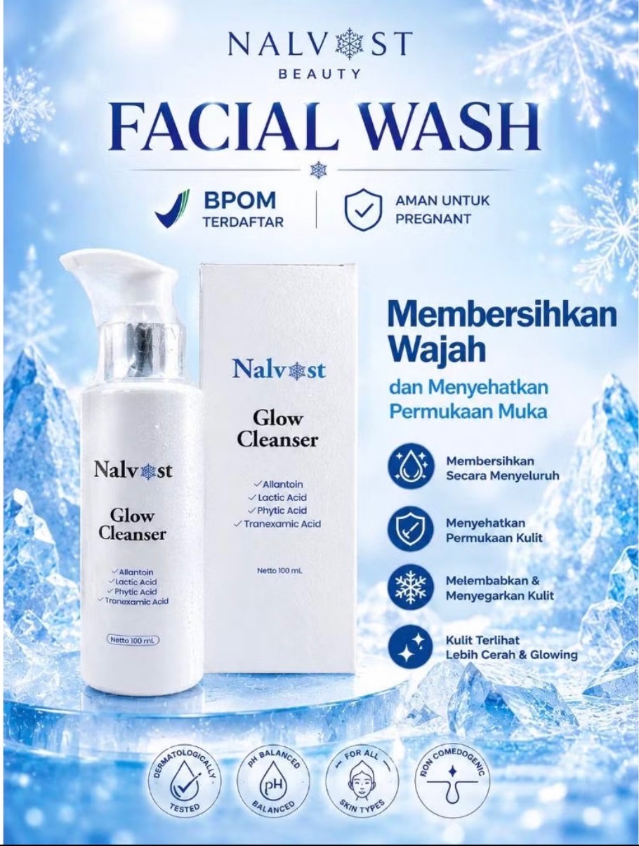Glow Cleanser Nalvost Beauty